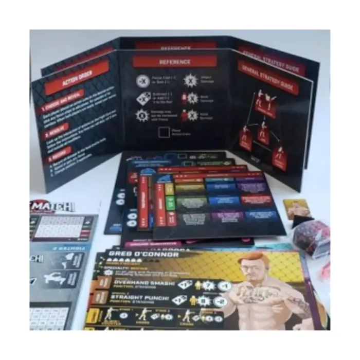 Cage Match! The MMA Fight Board Game