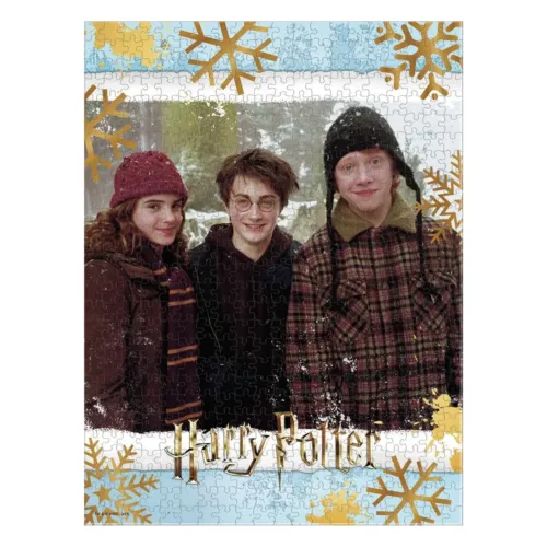 Harry Potter Christmas at Hogwarts 550 Piece Puzzle