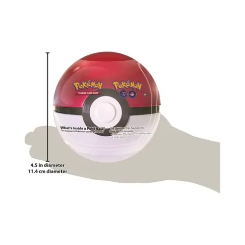 Pokemon TCG Go Poke Ball Tin - Red