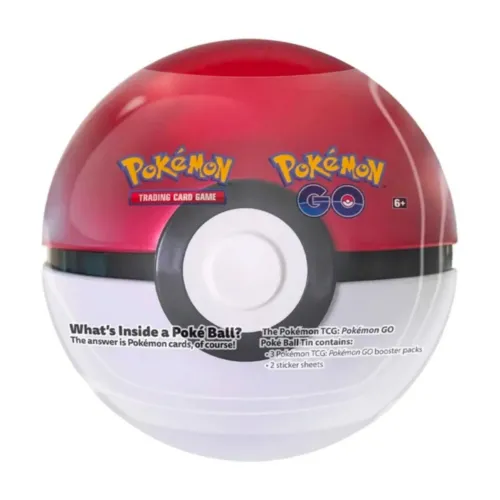 Poke Ball Tin Red