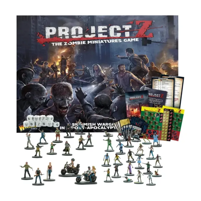 Project Z Starter Set – The Zombie Miniatures Game