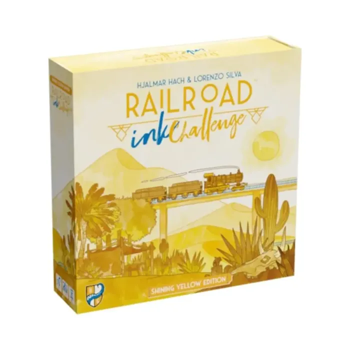 Railroad Ink Challenge_ Shining Yellow Edition