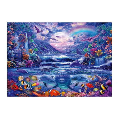 Schmidt Moonlit Oasis Jigsaw Puzzle (1000 Pieces)