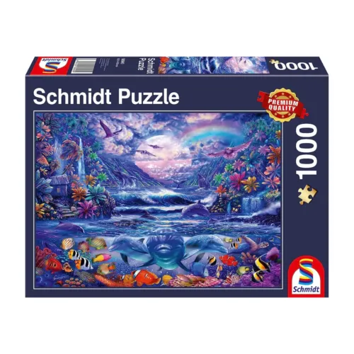 Schmidt Moonlit Oasis Jigsaw Puzzle (1000 Pieces)