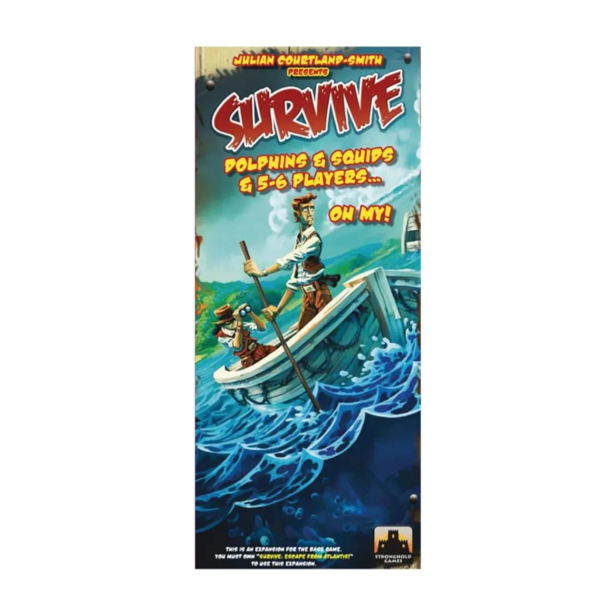 Survive: Dolphins & Squids & 5-6 Players Expansion Board Game Survive: Dolphins & Squids & 5-6 Players Expansion Board Game - Image 2