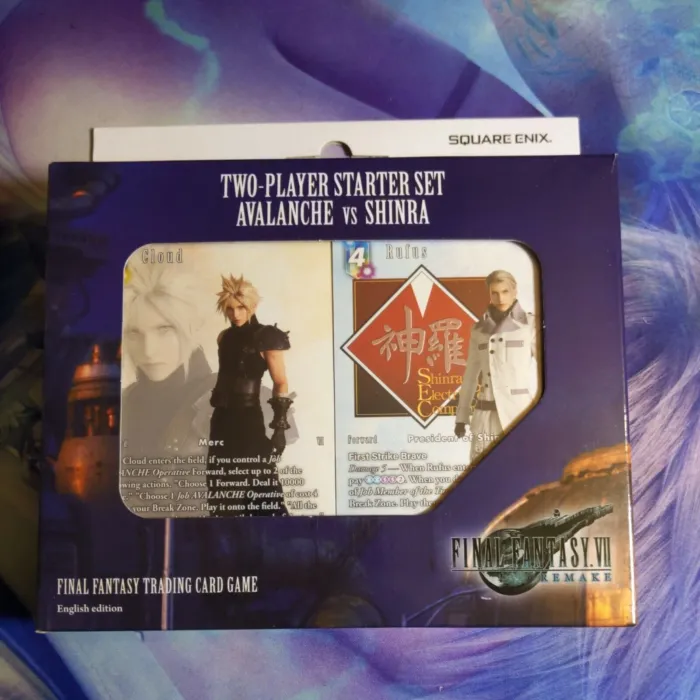 Final Fantasy TCG Two-Player Starter Set Avalanche Vs Shinra_2