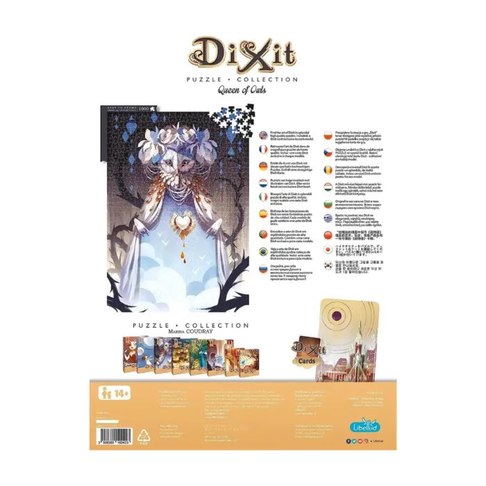 Dixit Queen of Owls 1000 Piece Jigsaw Puzzle