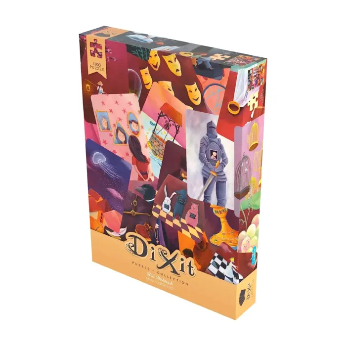 Dixit Red Mishmash 1000 Piece Jigsaw Puzzle