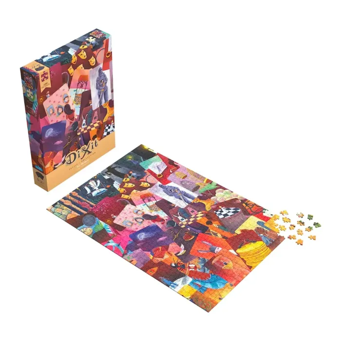 Dixit Red Mishmash 1000 Piece Jigsaw Puzzle