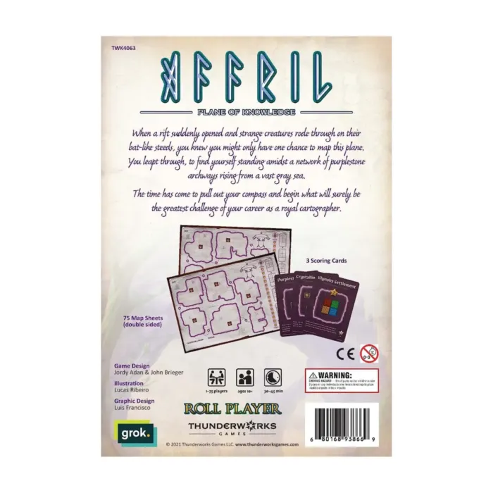 Cartographers: Map Pack 2 – Affril: Plane of Knowledge - Image 2