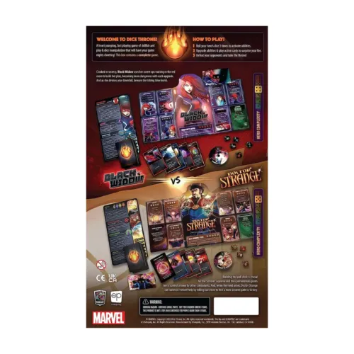 Marvel Dice Throne: Black Widow & Doctor Strange