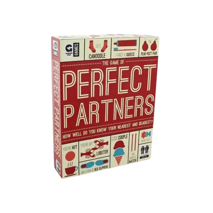 Perfect Partners Game – Myth-Shattering Party Game of Love, Friendship and Blushes