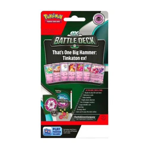 Pokémon TCG: Tinkaton ex Battle Deck (Ready-to-Play 60-Card Deck)