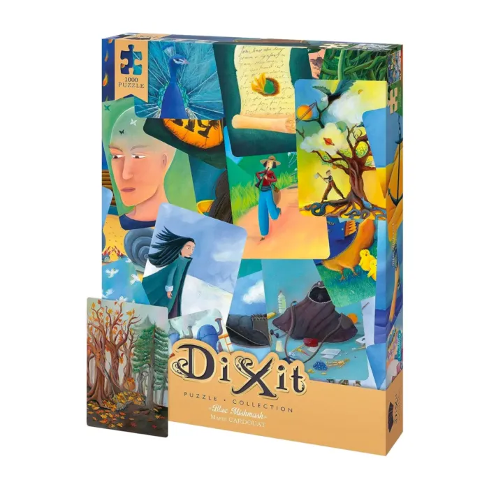 Dixit Blue Mishmash 1000 Piece Jigsaw Puzzle