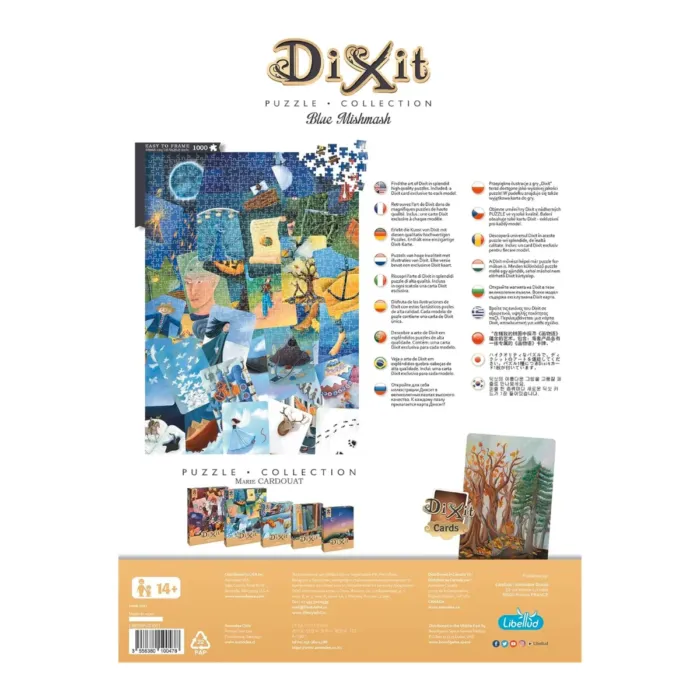 Dixit Blue Mishmash 1000 Piece Jigsaw Puzzle