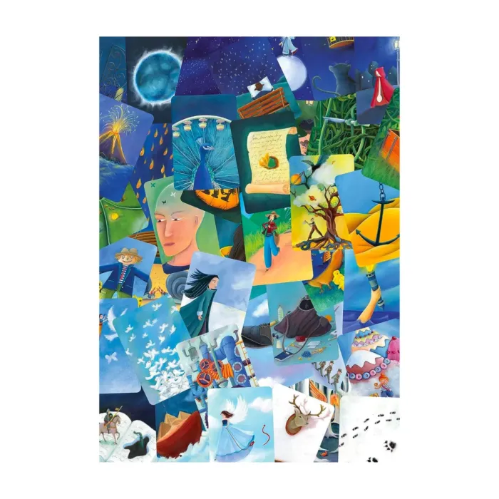 Dixit Blue Mishmash 1000 Piece Jigsaw Puzzle