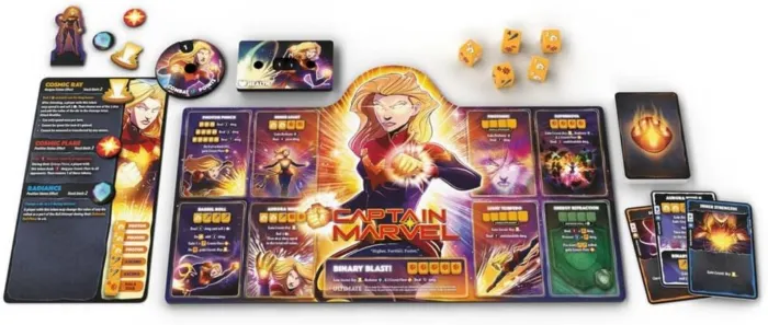 Marvel Dice Throne: Captain Marvel V. Black Panther