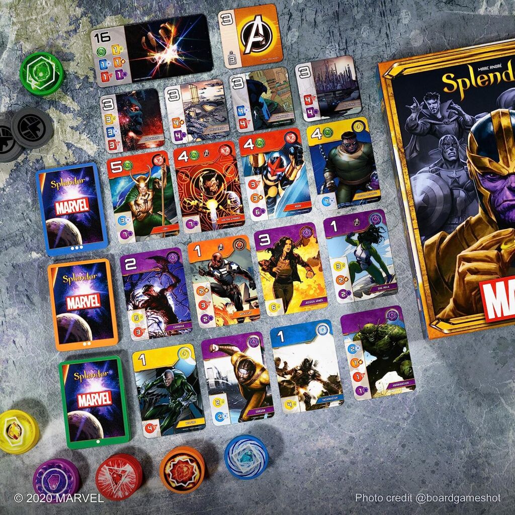 Splendor Art 3 desktop Splendor Board Game Collection