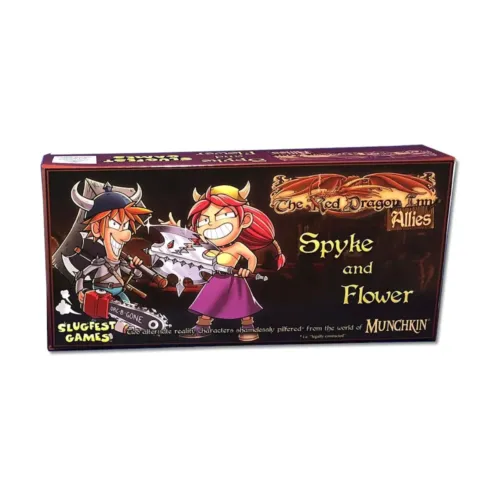 The Red Dragon Inn Allies Spyke And Flower Card Game 3