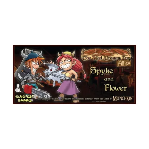 The Red Dragon Inn Allies Spyke And Flower Card Game