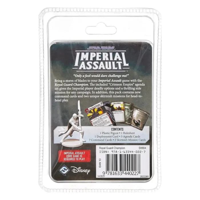 Imperial Assault Galactic Empire Pack Royal Guard Champion - Image 2