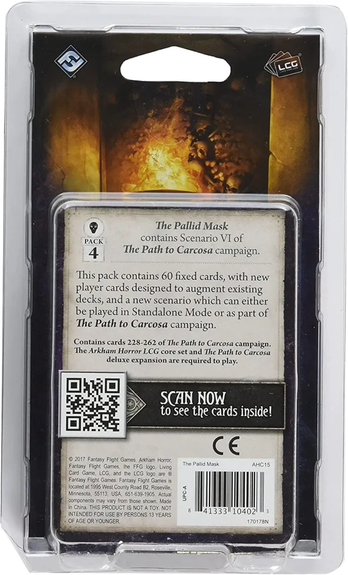 Arkham Horror The Card Game: Mythos Pack – The Pallid Mask - 3