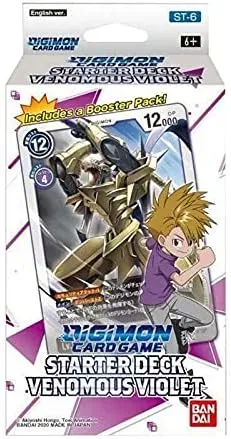 Digimon Starter Deck - Venomous Violet