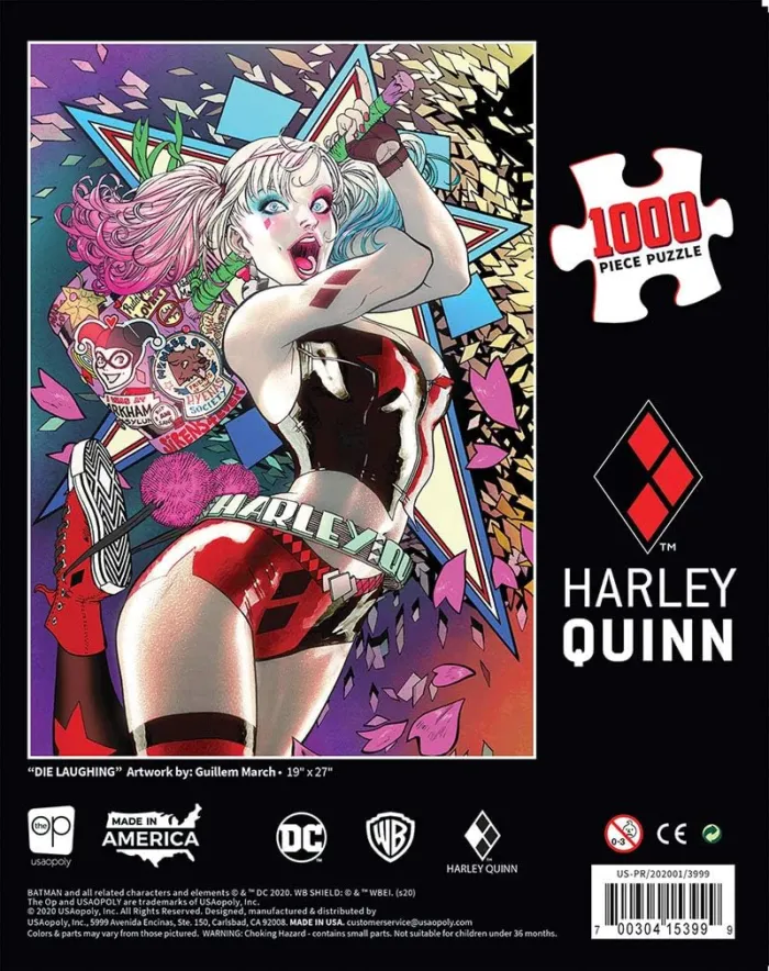 Harley Quinn Die Laughing 1,000 Piece Puzzle