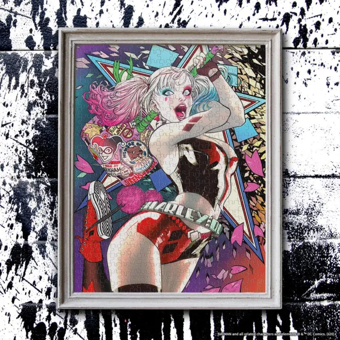 Harley Quinn Die Laughing 1,000 Piece Puzzle