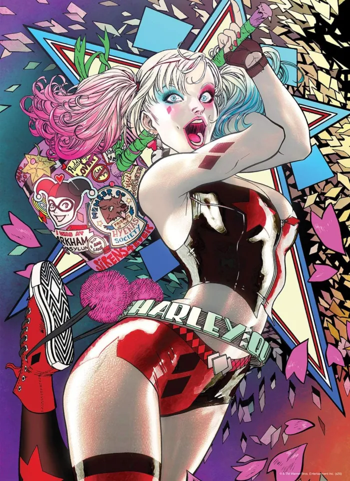 Harley Quinn Die Laughing 1,000 Piece Puzzle