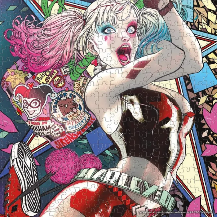 Harley Quinn Die Laughing 1,000 Piece Puzzle