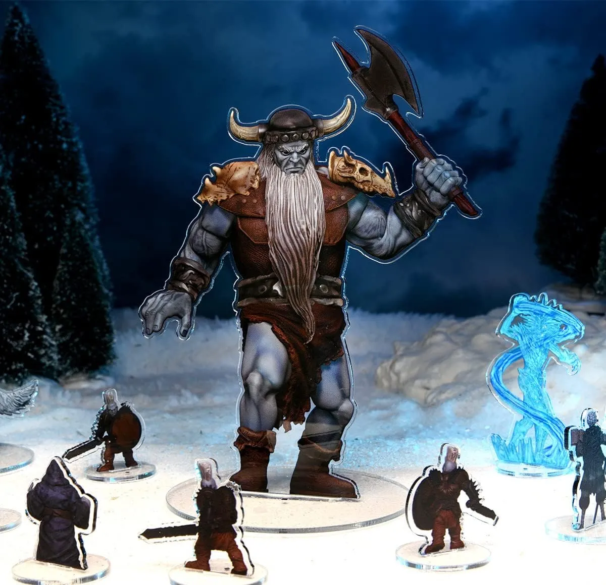 Icewind Dale: Rime of The Frostmaiden: 2D Set 2 Frost Giant Icewind Dale: Rime of The Frostmaiden: 2D Set 2 Frost Giant