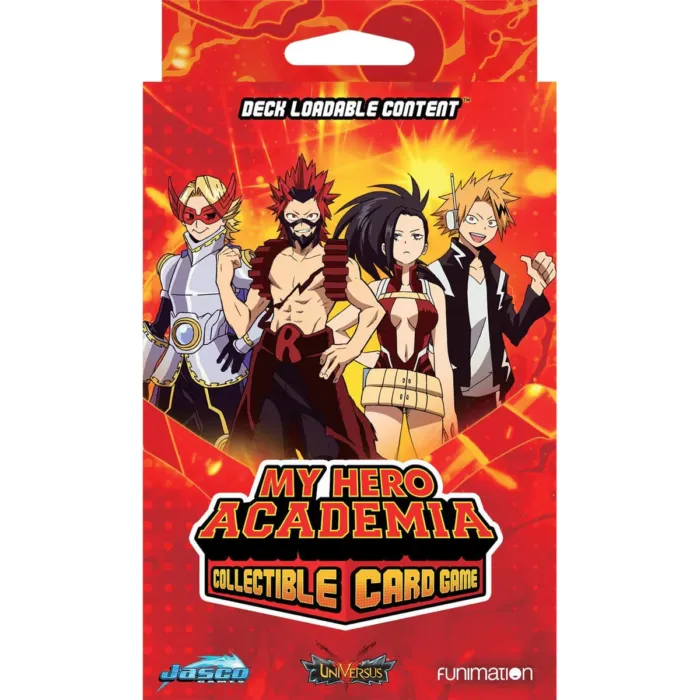 My Hero Academia Collectible Card Game Wave 2 Crimson Rampage Deck Loadable Content