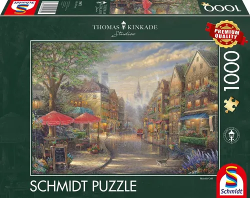 Thomas Kinkade: Café in Munich - 1000 Piece