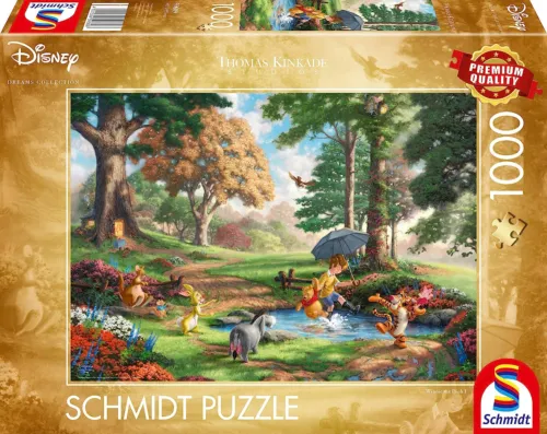 Thomas Kinkade: Disney Winnie the Pooh Puzzle - 1000pc