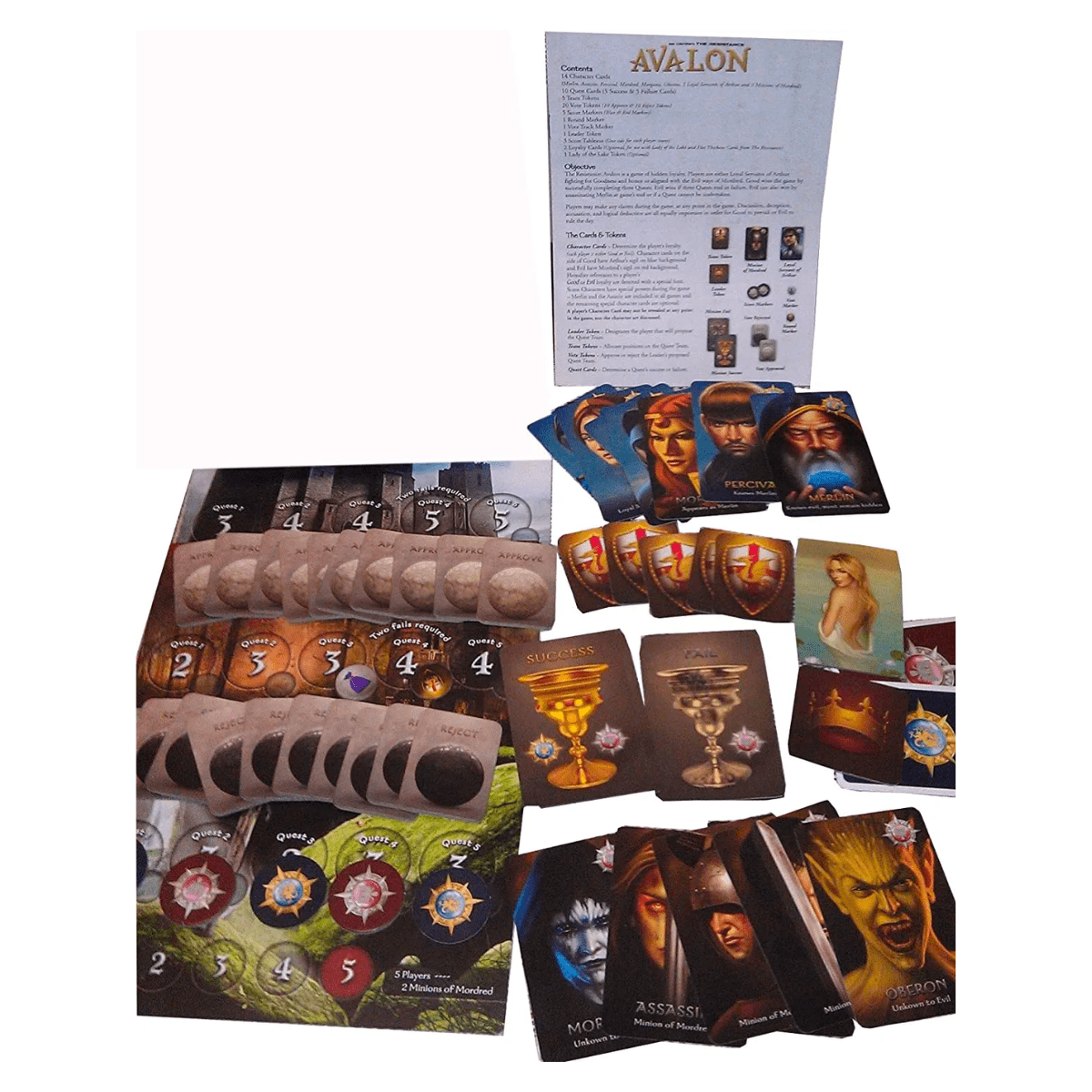 Board Game of the Day: How to Master The Resistance: Avalon in Just One Night Avalon Game The Resistance