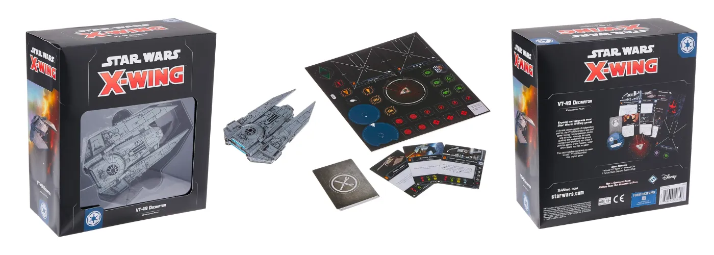 Star Wars X-Wing Banner Game of the Day: Star Wars: VT-49 Decimator Expansion