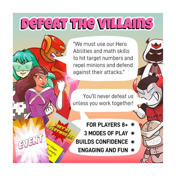 Outnumbered: Improbable Heroes Board Game