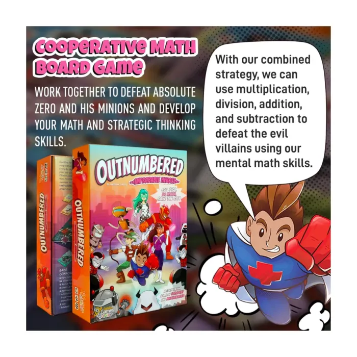 Outnumbered: Improbable Heroes Board Game