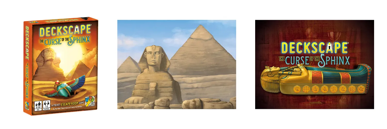 Deckscape – The Curse of the Sphinx Deckscape-–-The-Curse-of-the-Sphinx