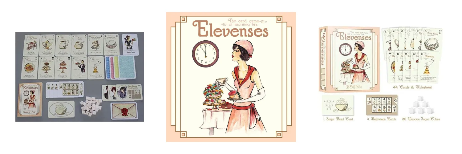 Elevenses banner Elevenses Board Gane