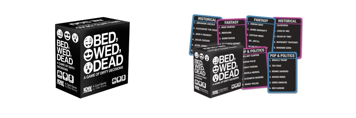 Bed Wed Dead A Game of Dirty Decisions Card Game Bed Wed Dead A Game of Dirty Decisions Card Game