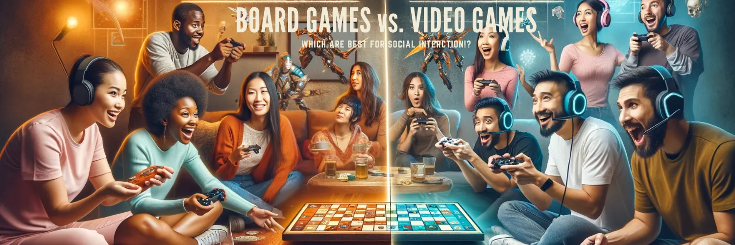 Board Games vs. Video Games Which are Best for Social Interaction Board Games vs. Video Games Which are Best for Social Interaction