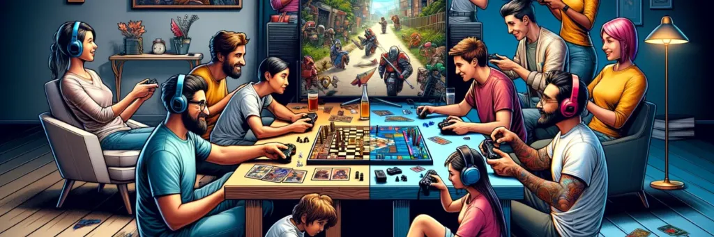 Board Games vs. Video Games: Which are Best for Social Interaction?