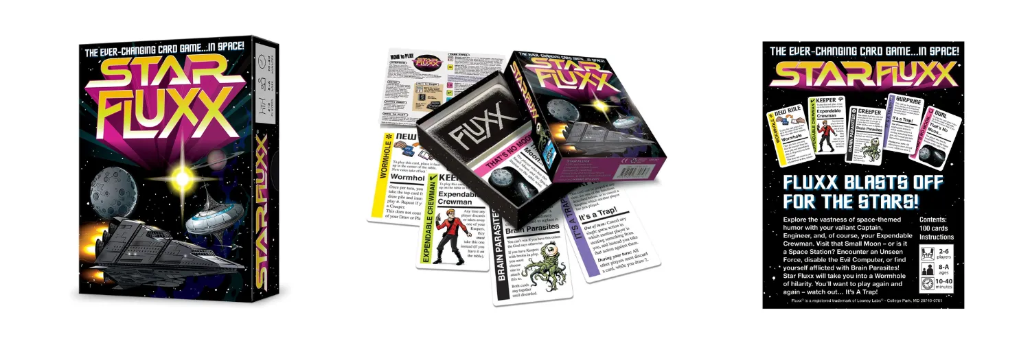 Star Fluxx Unleash The Cosmic Fun