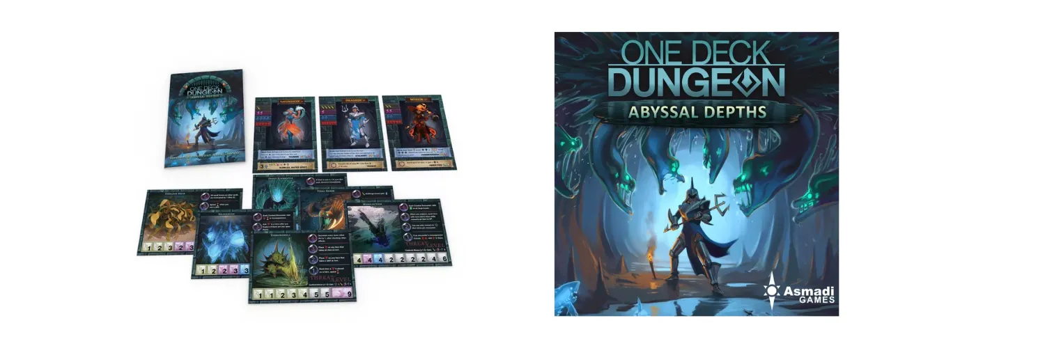 Conquer the Abyss One Deck Dungeon Expansion Conquer the Abyss: One Deck Dungeon Expansion