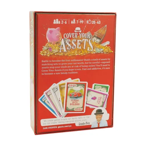 Cover Your Assets - Set Collecting Card Game Skull King Grandpa Becks Games