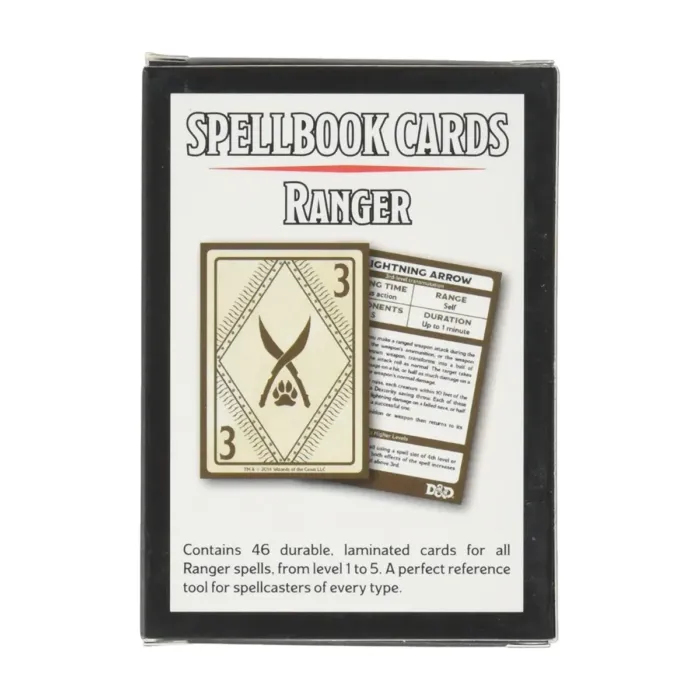 Dungeons & Dragons: Spellbook Cards: Ranger - Image 2