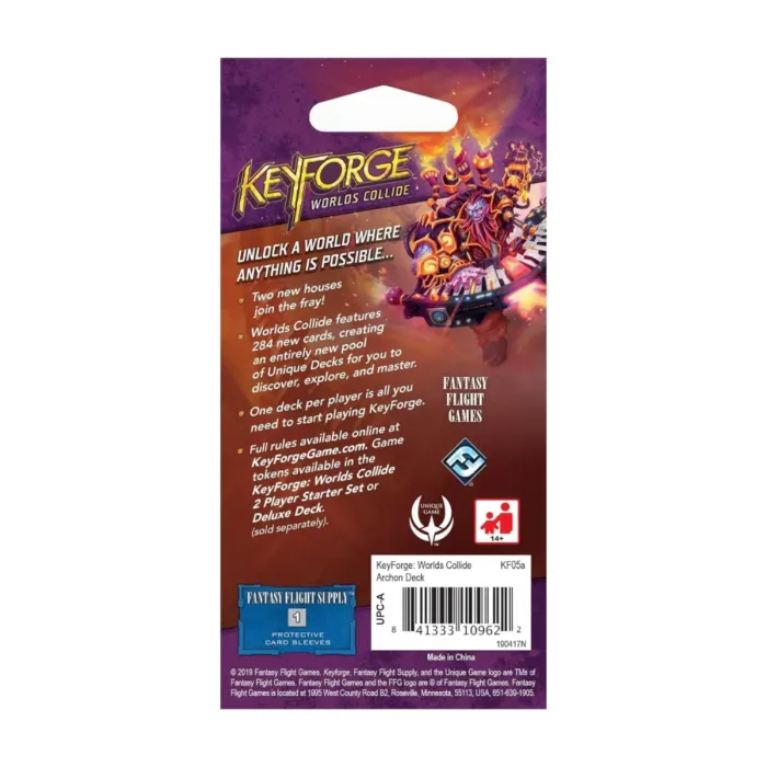 Keyforge Worlds Collide Archon Deck - Image 4