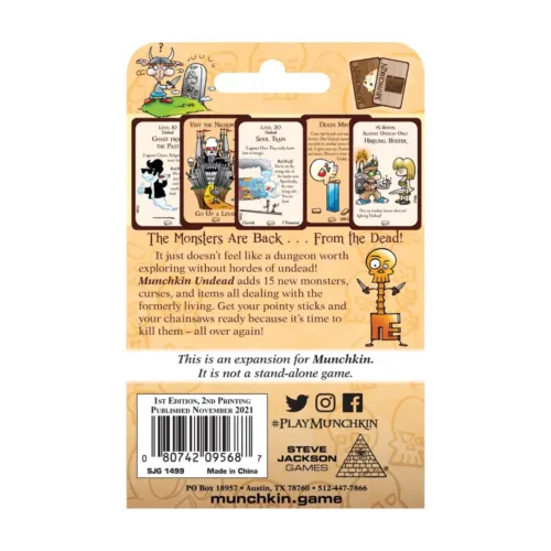 Munchkin Undead Tuckbox